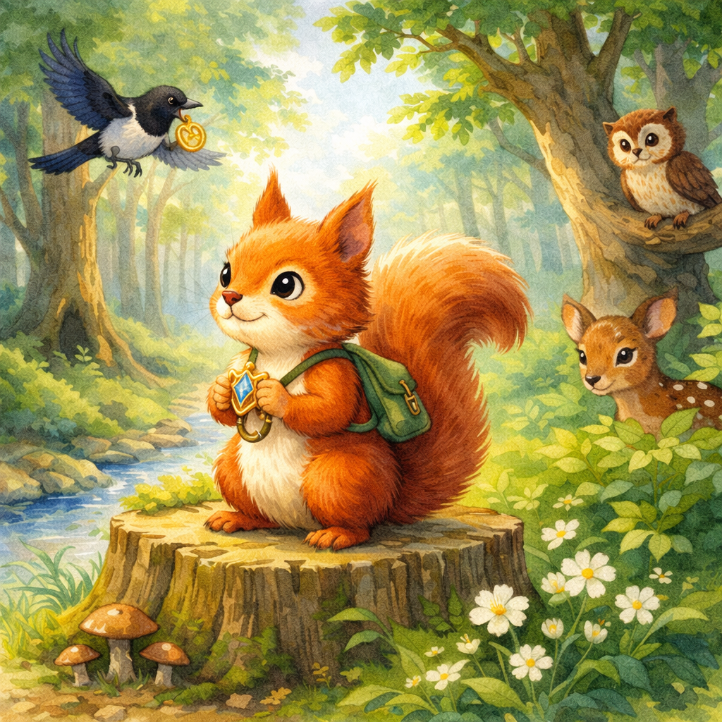 Heldenmut – Das kleine Eichhörnchen