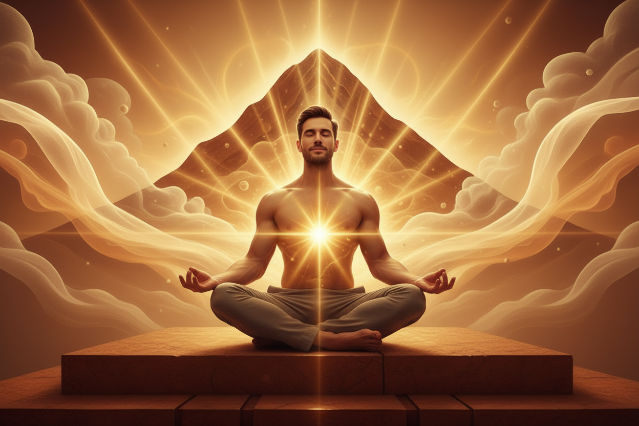 Meditation Männlichkeit und Weichheit - Mann